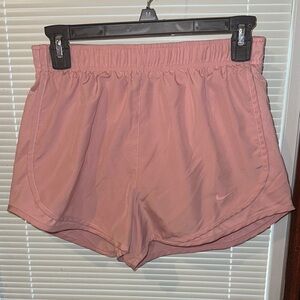 Nike Women's Rose Pink Athletic Running Shorts